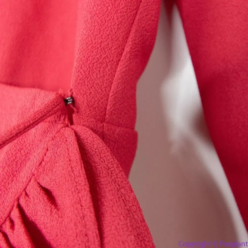 1. State Red Ruffle Mini Dress - Picture 10 of 16